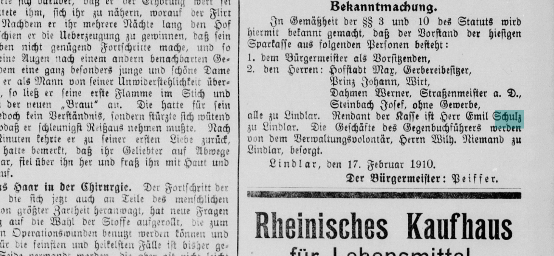 19100224_Bergische_Wacht_1907-1941_24.2.1910_Seite3 19100224_Bergische_Wacht_1907-1941_24.2.1910_Seite3