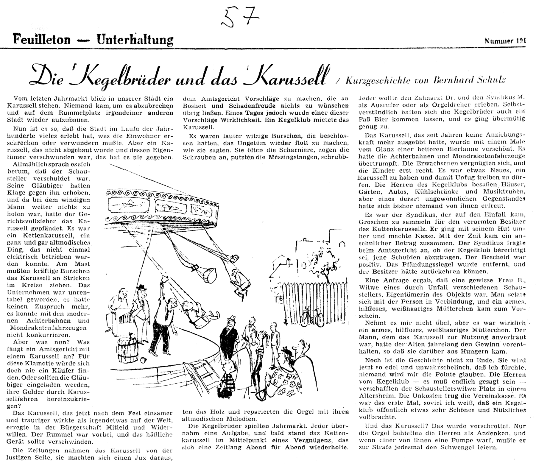 1957 Die Kegelbrüder und das Karussell